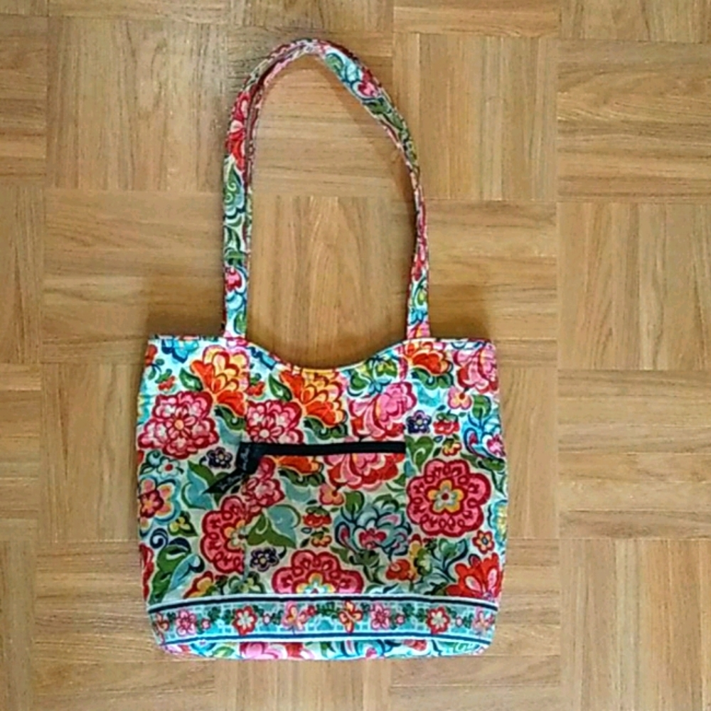 Vera Bradley Floral Fabric Shoulder Bag